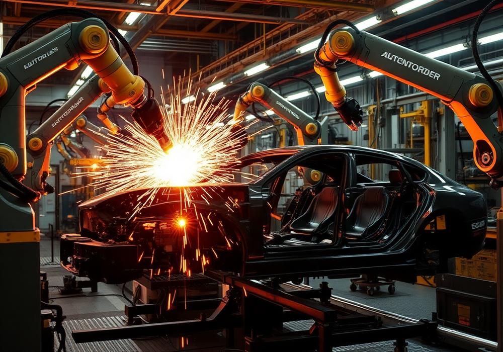 Automotive robotic welding